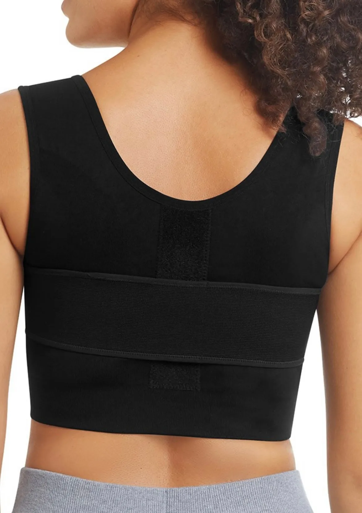 Amoena Sina Seamless Surgical Bra Black