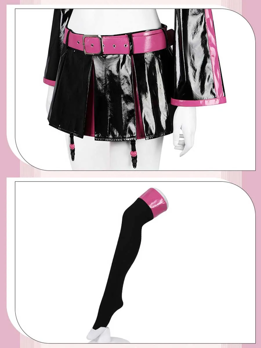 Anime Black & White Angel Costume