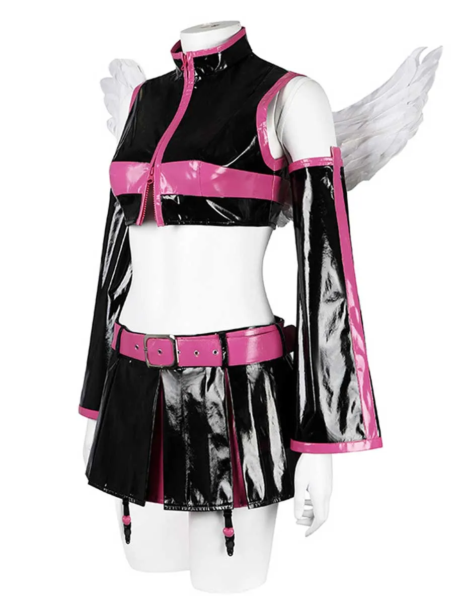 Anime Black & White Angel Costume
