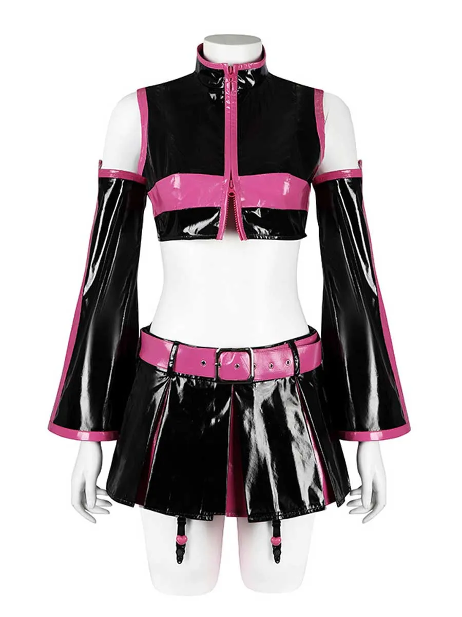Anime Black & White Angel Costume