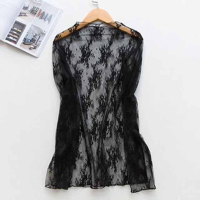 Black white off shoulder lace Nightgown Women Sexy Spaghetti Strap Patchwork Lingerie Dress Lace Sleepwear Sleepshirts Size S-XL