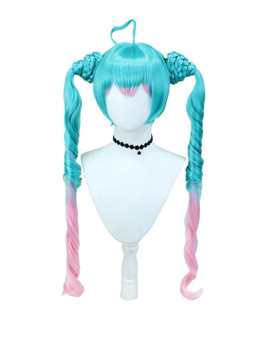Blue Striped Maid Dress with Apron