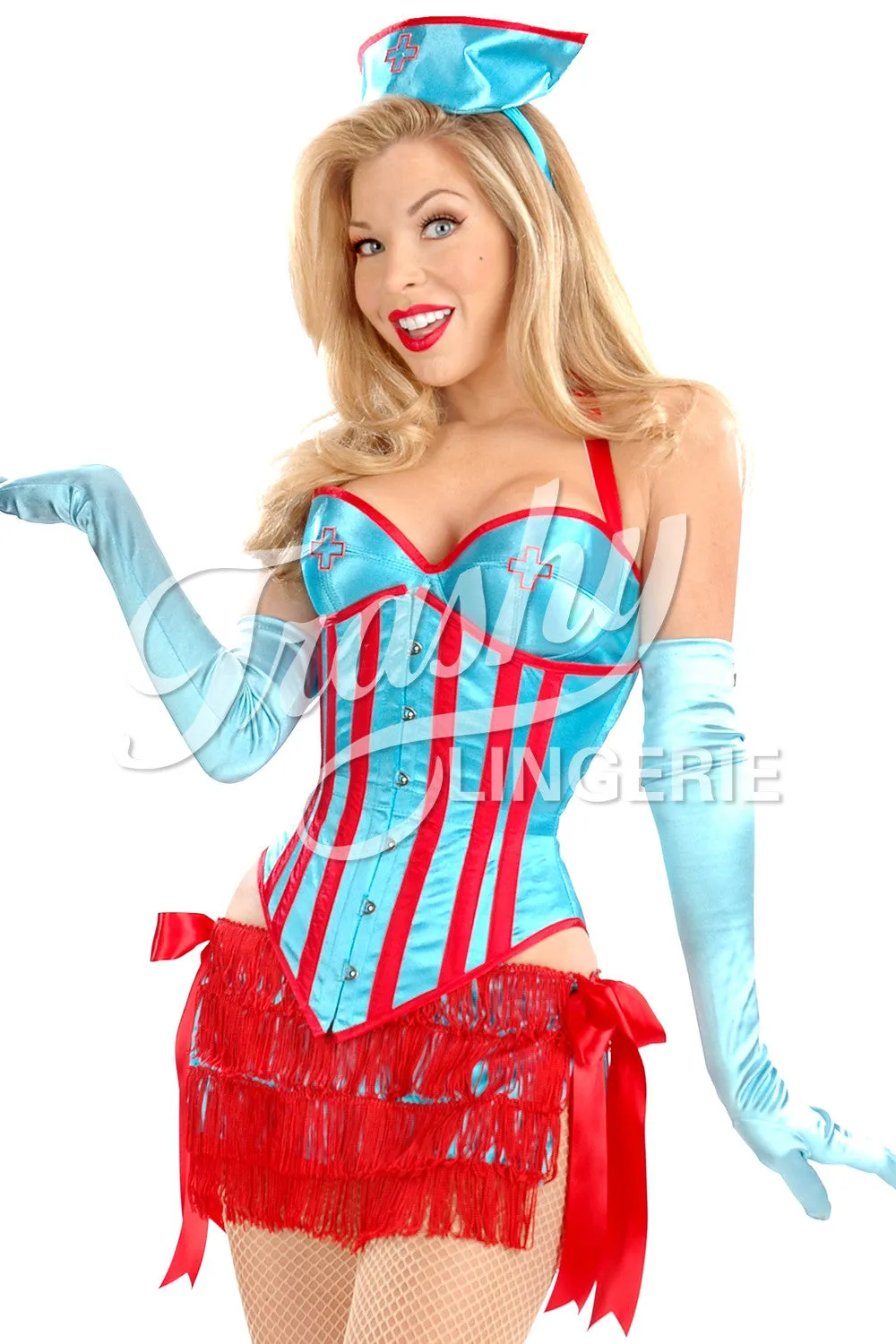 Burlesque Nurse Bra