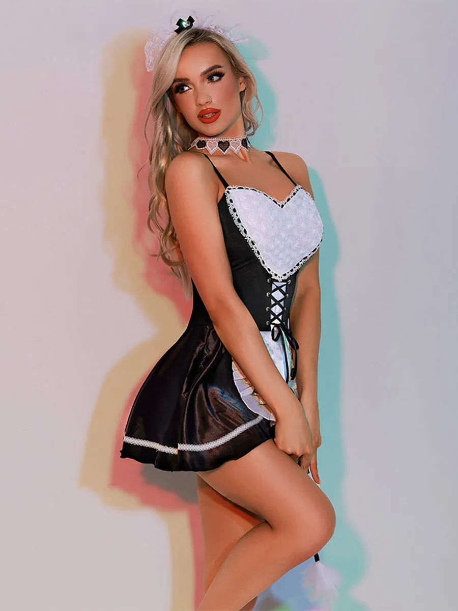 Fantasy Maid Cosplay Lingerie Dress