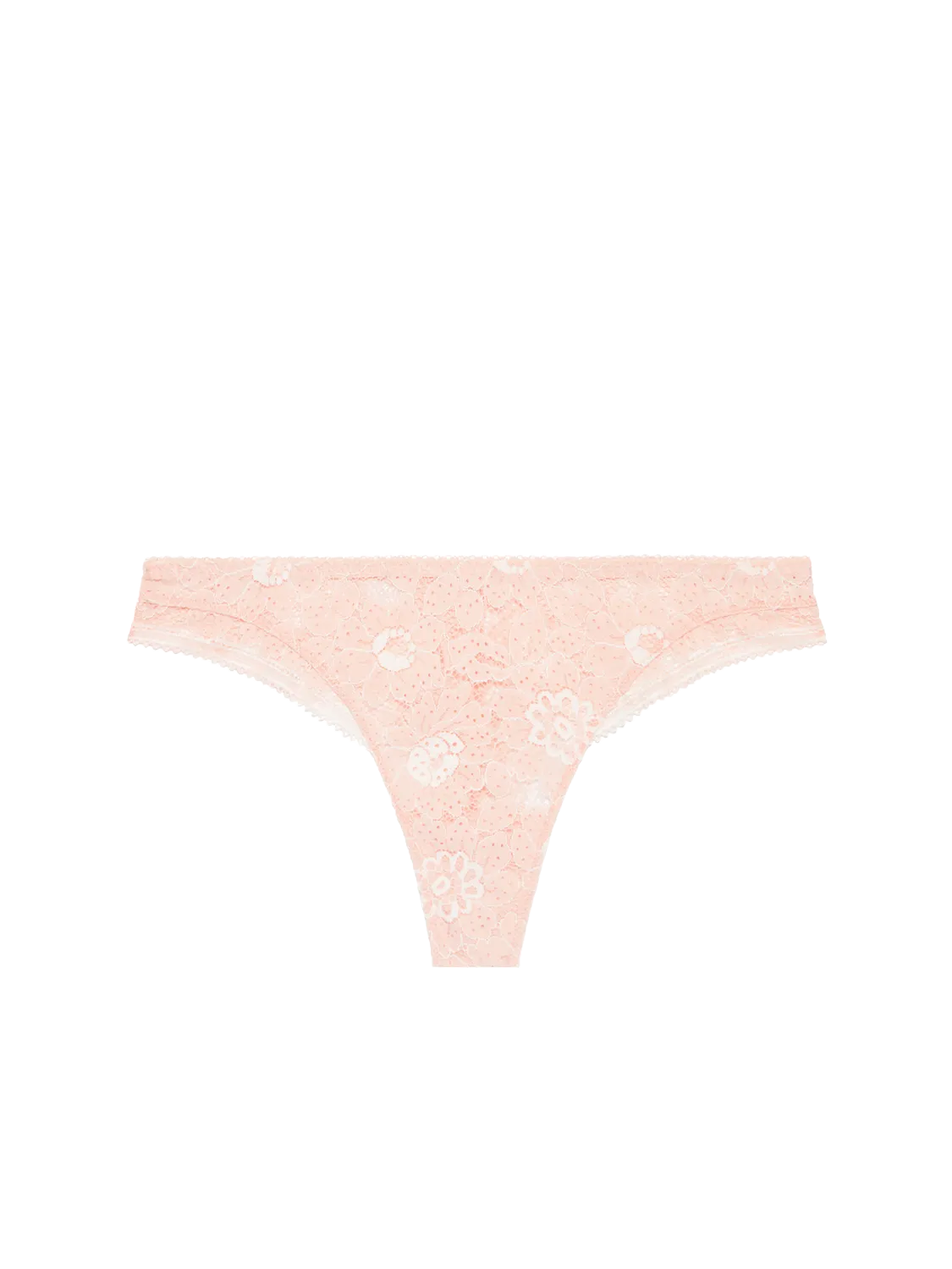 Festive Tanga - Ballet Pink