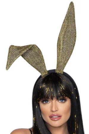 Glitter Bunny Ears Headband