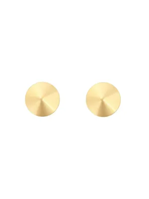 Gold round metal nipple pasties