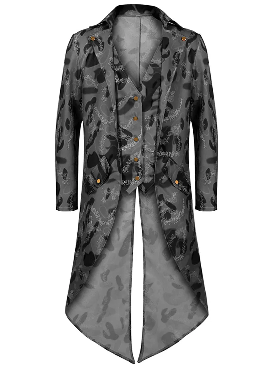 Men's Neon Printed Mardigras Outfit