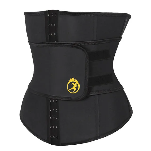 NINGMI Shapewear Body Shaper Waist Trainer for Women Neoprene Shaper Weight Loss Tank Top Corset Belt with Pocket Slimming Strap