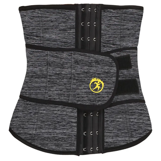 NINGMI Shapewear Body Shaper Waist Trainer for Women Neoprene Shaper Weight Loss Tank Top Corset Belt with Pocket Slimming Strap