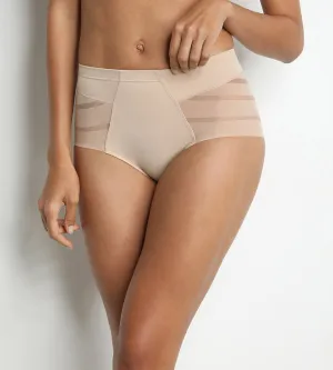 Nude Flat Tummy Briefs  Dim Silhouette Elegance