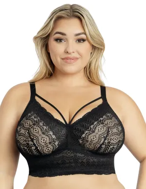 Parfait P5951 Mia Lace Black Wire-free Padded Lace Bralette