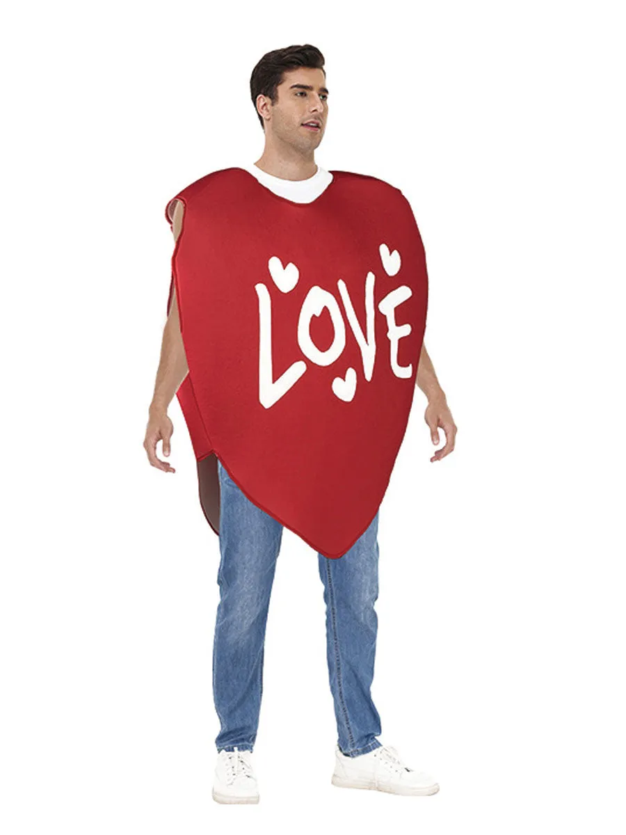 Red Heart Tunic Couples Costume