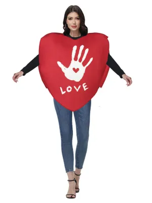 Red Heart Tunic Couples Costume
