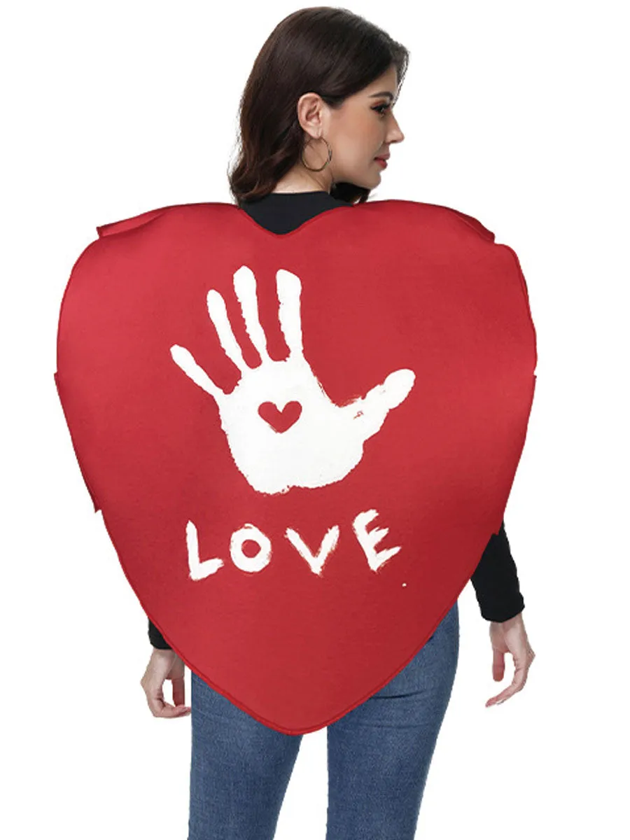 Red Heart Tunic Couples Costume