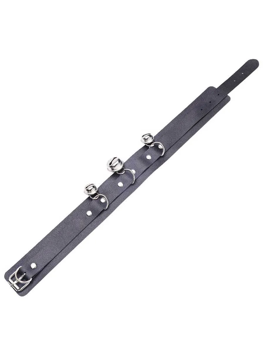 Silver Bell Choker Leash