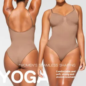 Sling Beautiful Back High Elastic Seamless Tight Jumpsuit