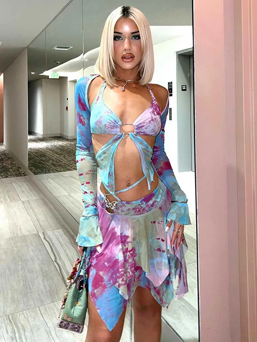 Three Piece Coachella Music Festival Outfit