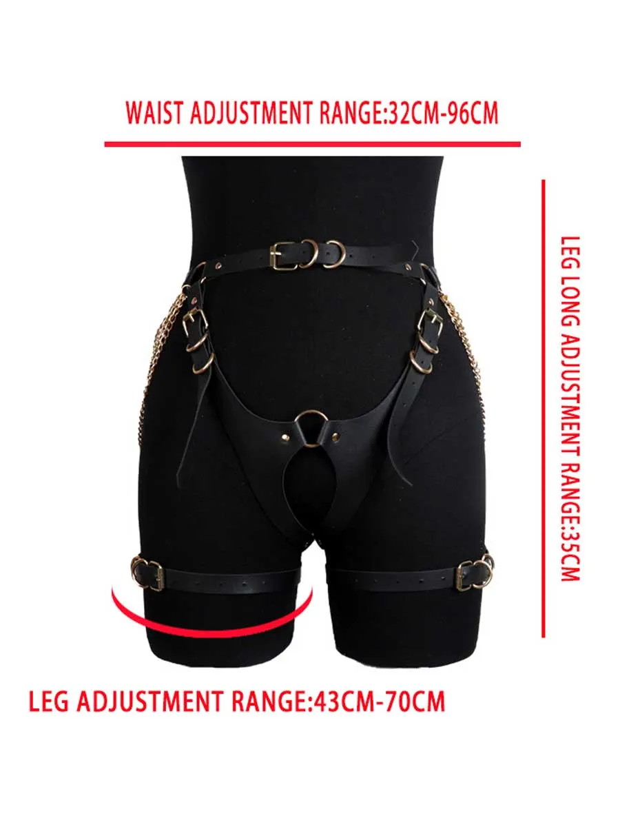 Two Piece Chains Body Harness