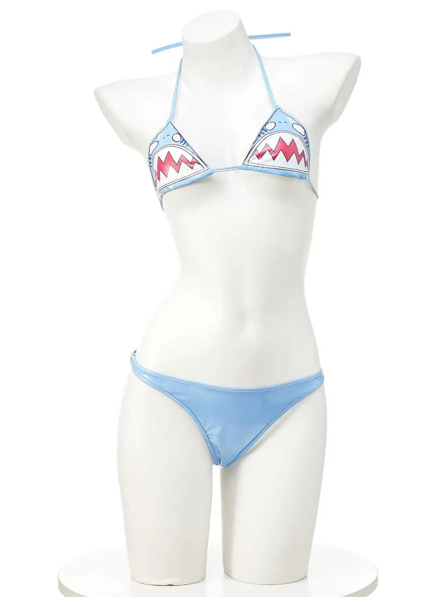 Two Piece Shark Bikini Set